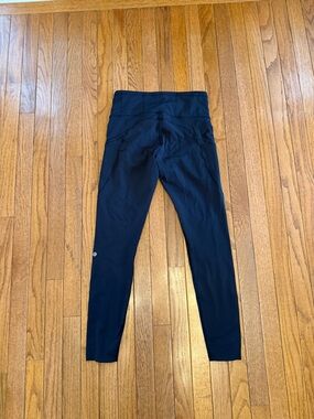 lululemon athletica Girls' Black High-Waist Leggings